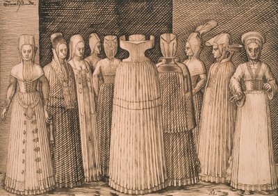 Diez mujeres de Stralsund de Melchior Lorck